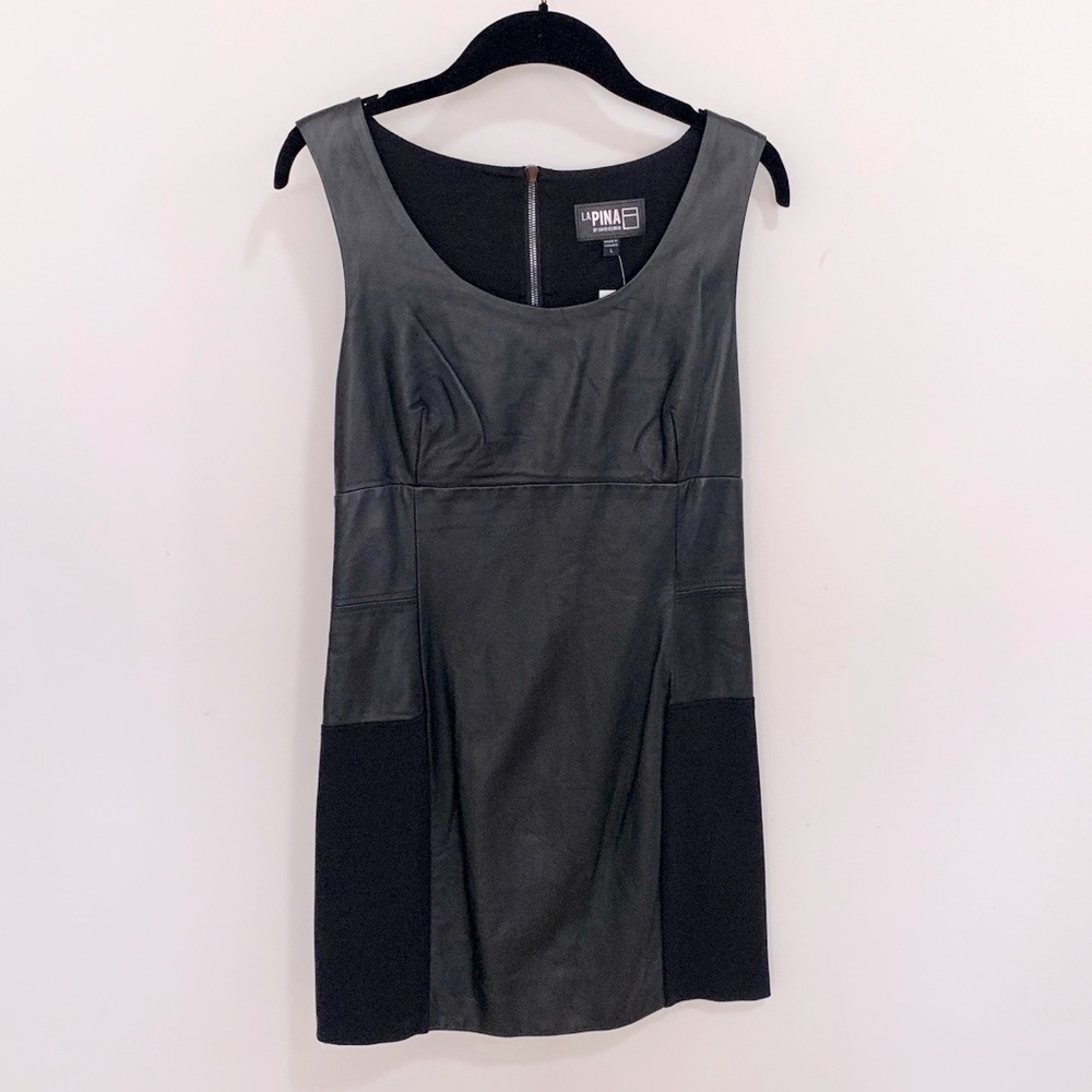 Intermix Black mini dress